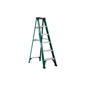 Escalera T2 Pie Gallo 1.83Mt F.Vidrio - CUPRUM