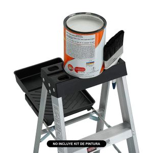 Escalera T3 Pie Gallo 1.22Mt Alumn Scala Econo - SCALA