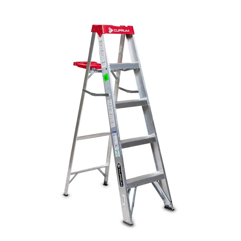 Escalera-pie-de-gallo-de-aluminio-de-1.53-metros-de-4-escalones-resistente-hasta-los-150-kg.-TIPO--T3-de-uso-comercial