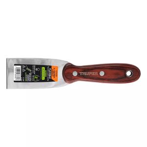 Espátula 2" acero inoxidable con mango de madera - TRUPER EXPERT