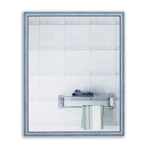 Espejo D/Pared Metalico 60X75 Celeste - K HOME