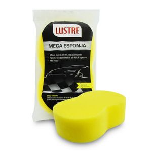 Esponja Automotriz 21.5Cm Amarilla Lustre - LUSTRE