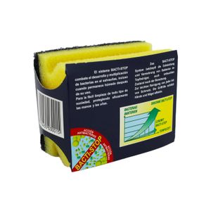 Esponja D/ Cocina Antibacterias 1Uni Vileda - VILEDA