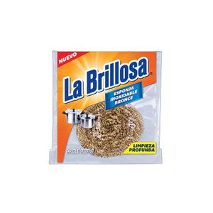 Esponja Inoxidable Bronce La Brillosa - LA BRILLOSA