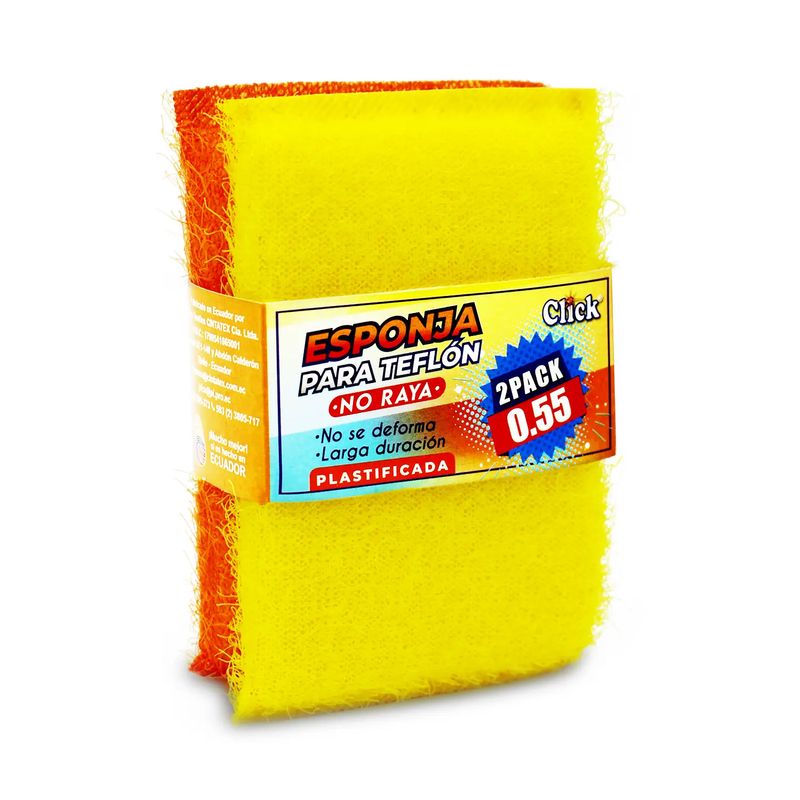 Esponja-plastificada