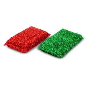 Estropajo Metalizado Plano 2Pack - CLICK