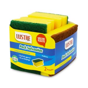 Estropajo Mixta Antibacterial - LUSTRE