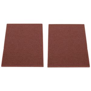 Fieltro Rectangular 4 1/2X6 Cafe 2U Adhesi - PROSOURCE