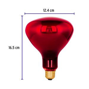 Lámpara BR-40 250 W tipo reflector infrarrojo terapéutico - VOLTECK