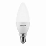 Foco-tipo-vela-LED-con-base-E14-de-3W-Luz-amarilla-Intensidad-260-lumens-vida-util--15.000-horas