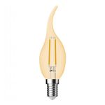 Foco-tipo-vela-LED-con-base-E12-de-3.5W-Luz-amarilla-Intensidad-300-lumens-vida-util--15.000-horas