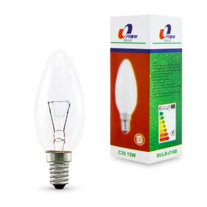 Foco Vela E14 Transparente - VICA
