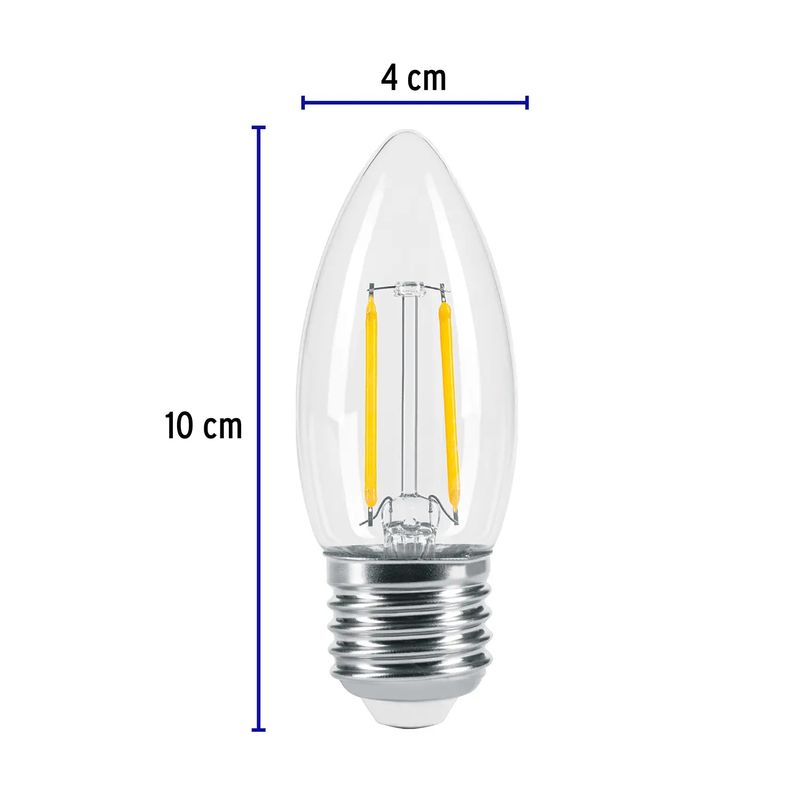 Foco-Vintage-Vela-3-W-E26-Luz-Calida