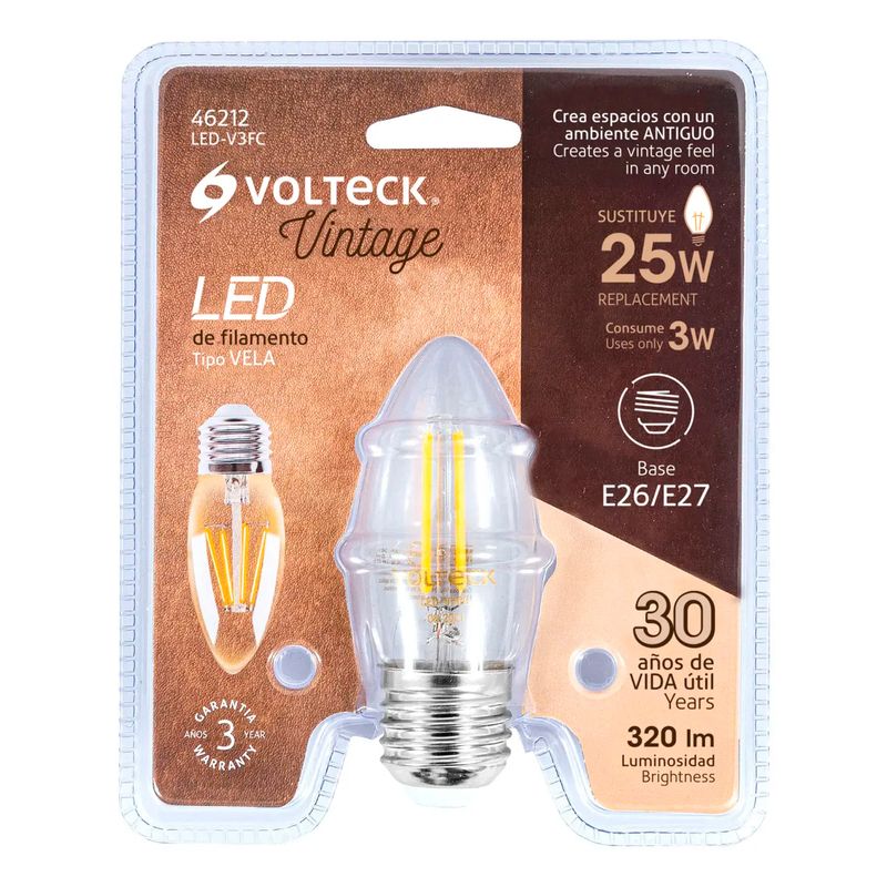Foco-Vintage-Vela-3-W-E26-Luz-Calida
