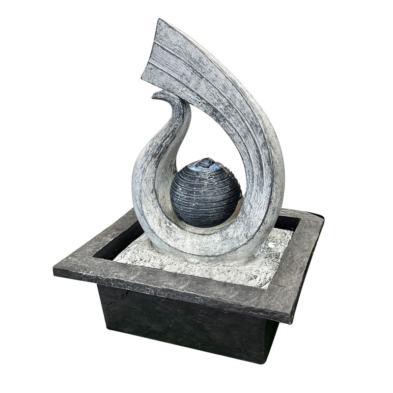 Fuente-de-agua-de-22.5-x-22.5-x-34-cm-elaborada-en-poliresina-rigida-de-diseño-de-fuente-tipo-CISNE-GRIS