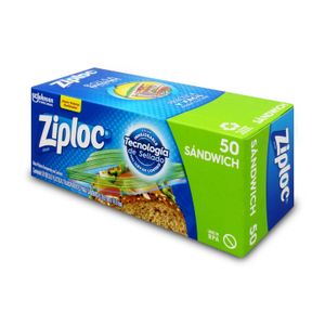 Fundas Ziploc P/Guardar Alimentos Sanduches - ZIPLOC