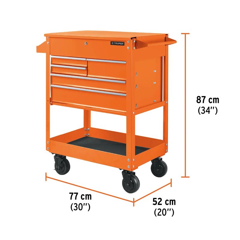 Gabinete-Metalico-5-Cajones-1Charola-1-Cajon