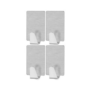 Gancho Permanente Rectang S Metal X4Unid - TESA