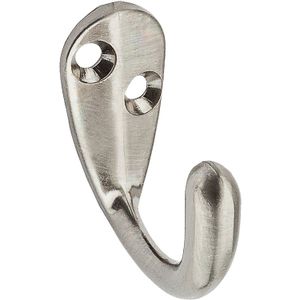 Gancho Ropero Nikelado 2U National - NATIONAL HARDWARE