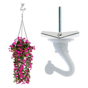 Ganchos Decorativos Blancos 2Pz P/Techos - LANDSCAPERS