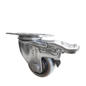 Garrucha 1 1/2" 20Kg.V.Pg.B.L Gris - IMSA