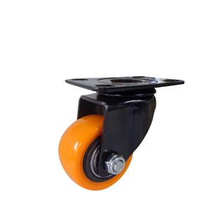 Garrucha 1 1/2" 20Kg.V.Pg.L Naranja - IMSA