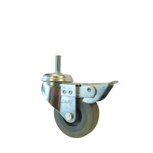 Garrucha 2" 30Kg.Pu.Pg.E3/8.B.L - IMSA