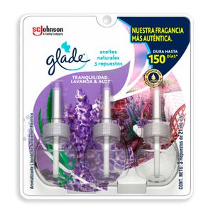 Glade Aceites Lavanda/Aloe Repx3 - GLADE
