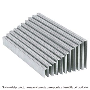 Caja con 5000 grapas corona 1/4" calibre 18, 28mm p/ENNE-120 - TRUPER