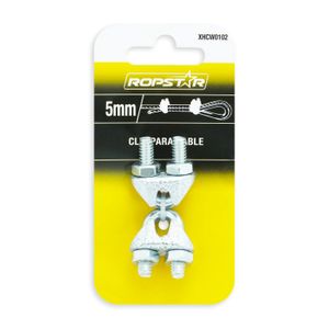 Grillete Para Cable 5Mm 2 Piezas - ROPSTAR