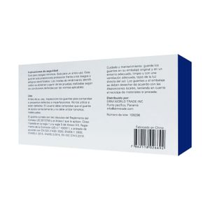 Guante Nitrilo Azul L Caja 100U Sin Polv - TRITON