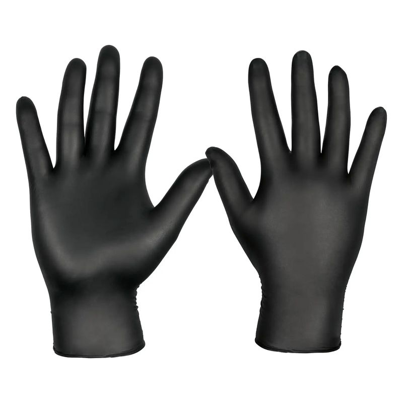 Guante-Nitrilo-Desechable-Negro-S-C-100