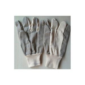 Guante P/Trabajo Algodon Lona T/M Gris - TRITON