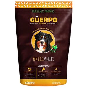 Guerpo Premium Adultos Raza Med/Grand 9Kg - GUERPO