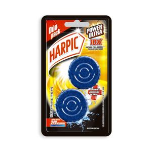 Harpic Desinfectante D/Inodoro Past Azulx2Und - HARPIC