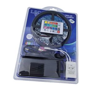 Cinta Led Rgb 5Mt 300Led C/Adapt 110V Lsc - LSC