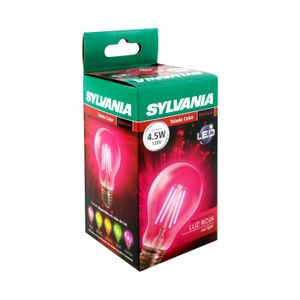 Foco Filamento A60 Rojo 4.5W Sylvania - SYLVANIA