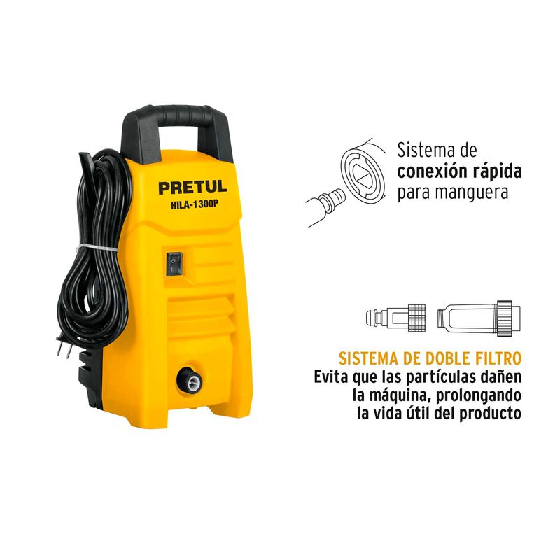 Hidrolavadora-Pretul-1300Psi-1200W