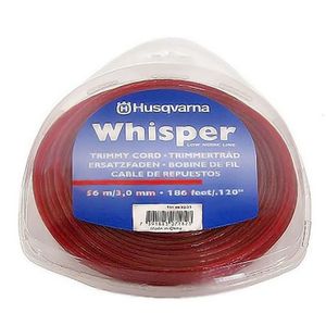 Hilo Nylon Redond 2,7Mm 12Mrojo Whisper Husqva - HUSQVARNA