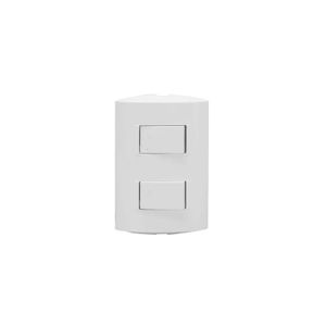 Interruptor Doble 15A L/P Blanco M/Style - BTICINO