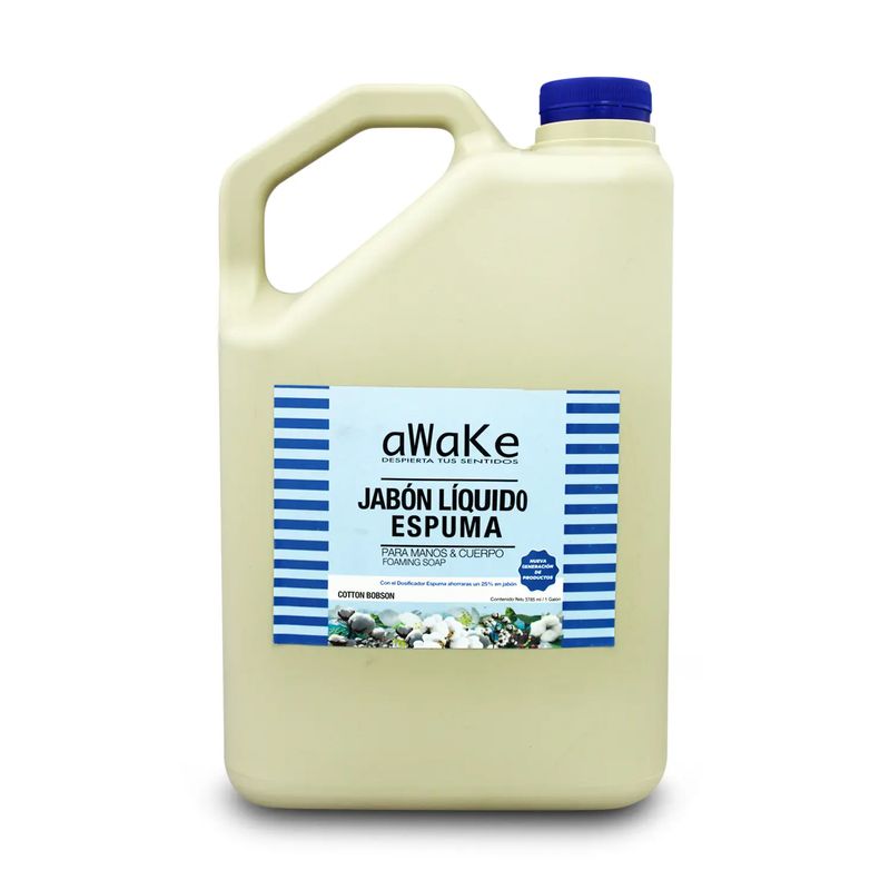 Jabon-liquido-de-espuma-de-uso-corporal-y-para-manos-con-sensacion-sedosa.-Aroma-COTTON-BOBSON--1-gl