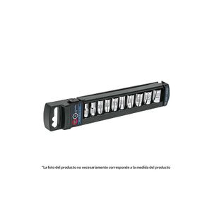 Juego de 10 dados cuadro 1/4" std - TRUPER