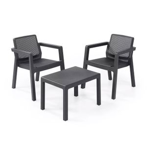 Jgo 2 Sillas Mas Mesa Pequenia - KETER