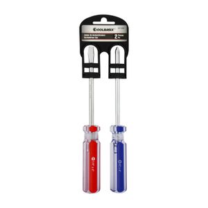 Jgo 2Pz Desarmadores M/Pvc Toolbasix - TOOLBASIX