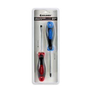 Jgo 2Pz Desarmadores P/Magnet Toolbasix - TOOLBASIX