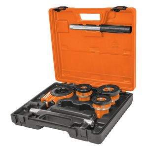 Juego de 4 tarrajas para tubo de 1/2" a 1" - TRUPER