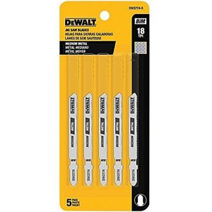 Jgo 5 Sierras P/Calar T/T Metal Medio - DEWALT