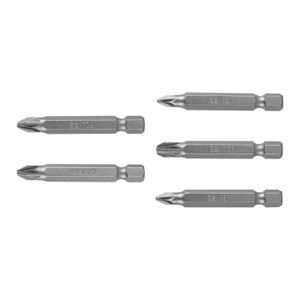 Estuche con 5 puntas pozidriv combinadas largo 2" - TRUPER