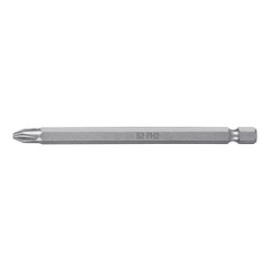 Estuche con 5 puntas de cruz PH2 largo 4" - TRUPER