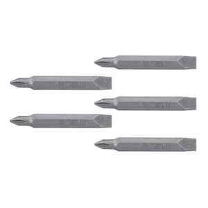 Estuche con 5 puntas dobles PH1 y 1/4" largo 2" - TRUPER